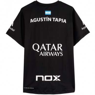 Camiseta Nox AT10 Agustín Tapia negro