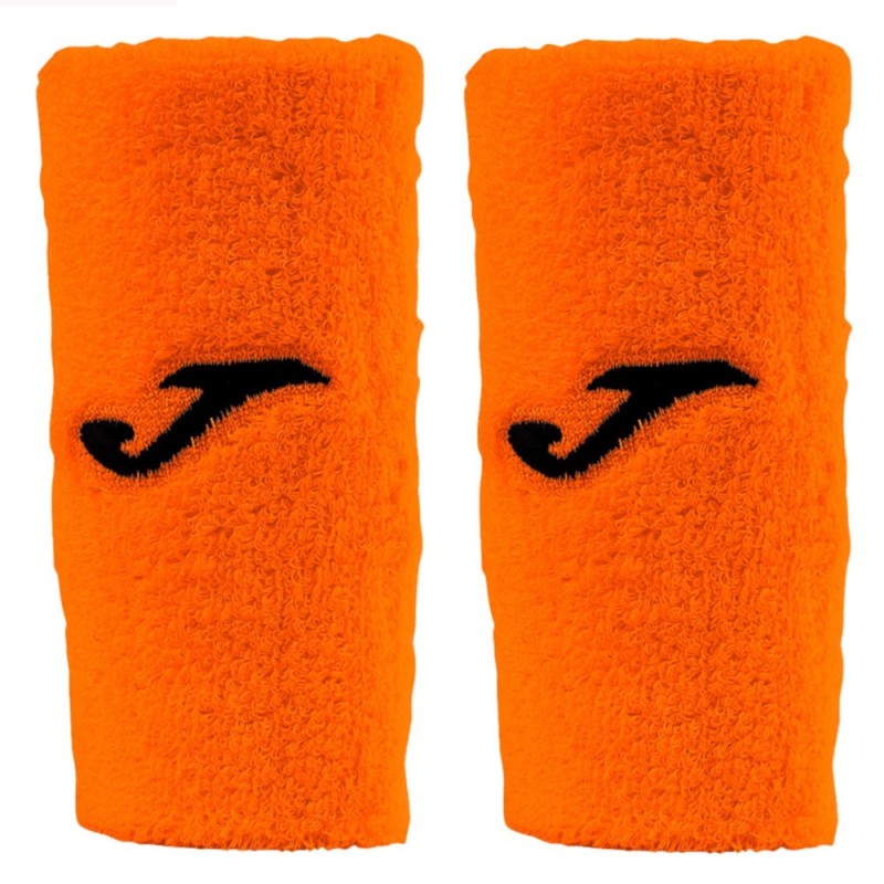 Muñequeras Joma largas naranja negro Muñequeras Joma largas naranja negro