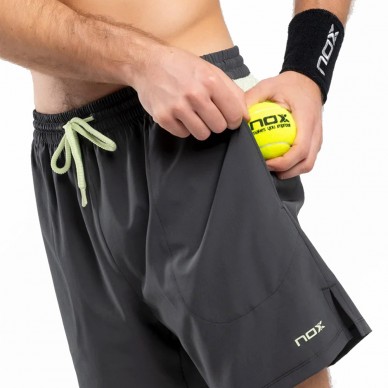 Short Nox Pro gris oscuro