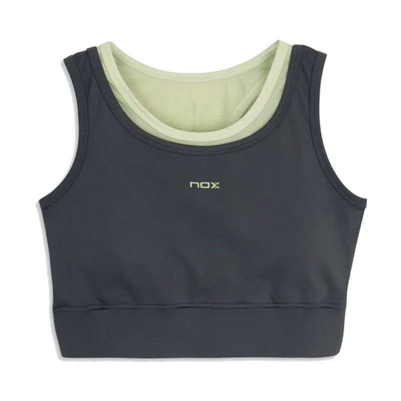 Sujetador Nox Deportivo Pro gris oscuro Sujetador Nox Deportivo Pro gris oscuro
