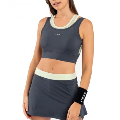 Sujetador Nox Deportivo Pro gris oscuro