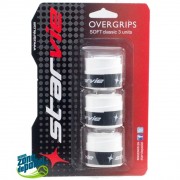 3 Overgrips Star Vie Classic Blancos