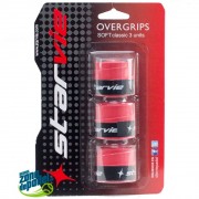 3 Overgrips Star Vie Classic Rojos