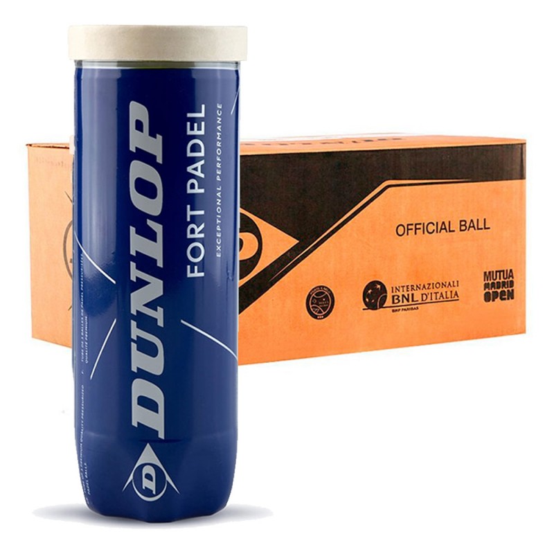 Cajon pelotas Dunlop Fort Padel 24X3