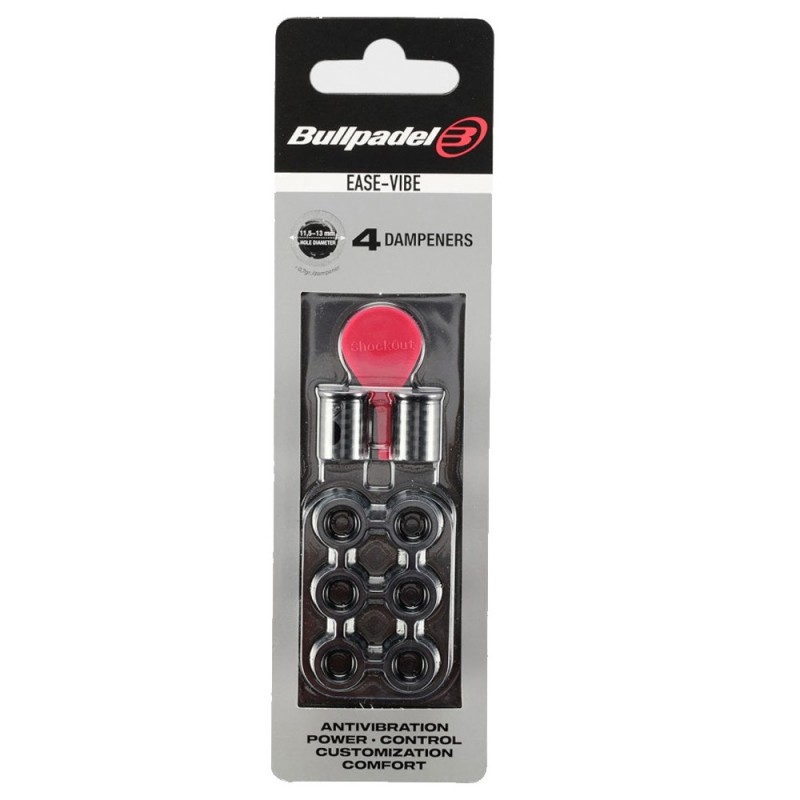 Antivibrador Bullpadel Ease Vibe negro Antivibrador Bullpadel Ease Vibe negro