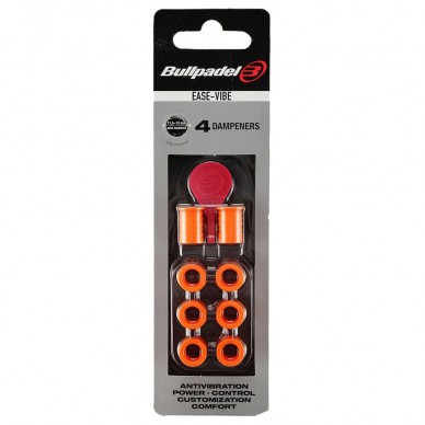 Antivibrador Bullpadel Ease Vibe naranja
