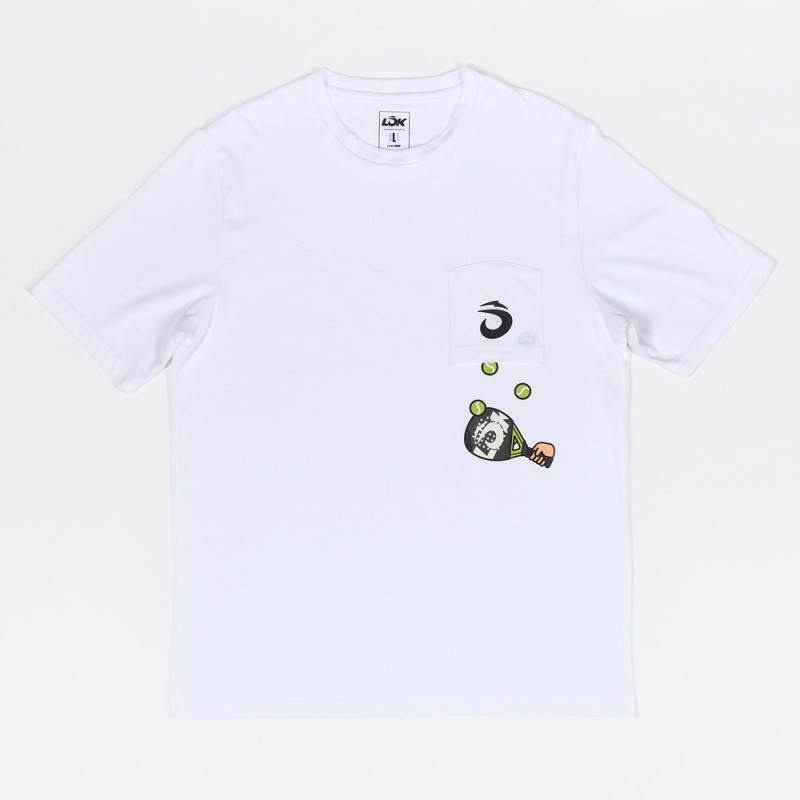 Camiseta Lok The Juggler M blanca