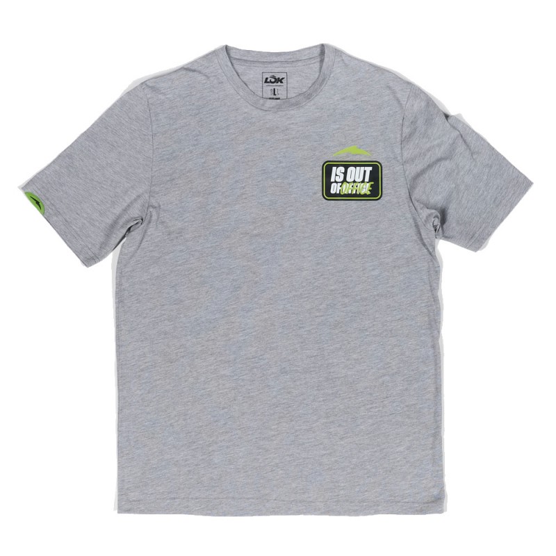 Camiseta Lok Out Of Office By Mr. M gris