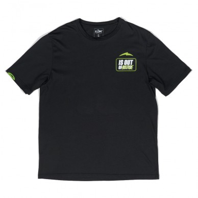 Camiseta Lok Out Of Office By Mr. M negra