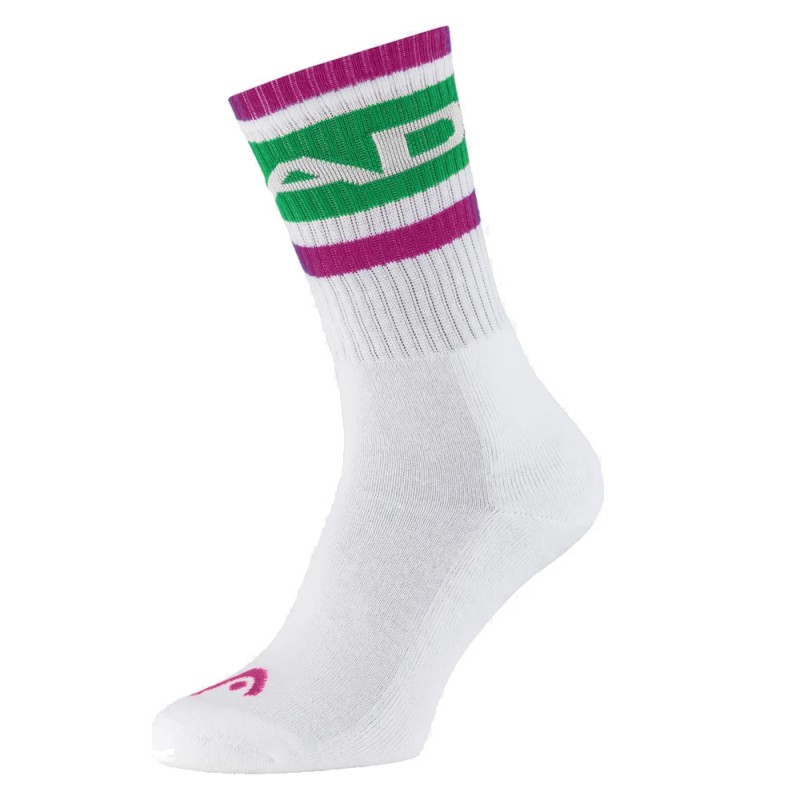 Calcetines Head Tennis 1P Long Crew verdes Calcetines Head Tennis 1P Long Crew verdes
