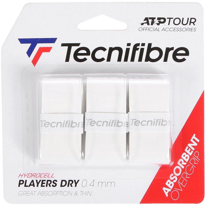 Overgrips Tecnifibre Players Dry blanco