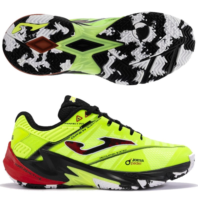 zapatillas Joma Open Men 2411 yellow fluorine 2024 zapatillas Joma Open Men 2411 yellow fluorine 2024
