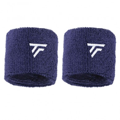 Muñequeras Tecnifibre x2 azul marino