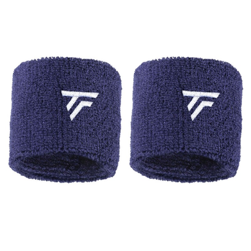 Muñequeras Tecnifibre x2 azul marino