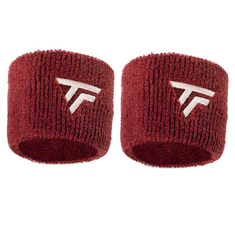 Muñequeras Tecnifibre x2 rojas Muñequeras Tecnifibre x2 rojas