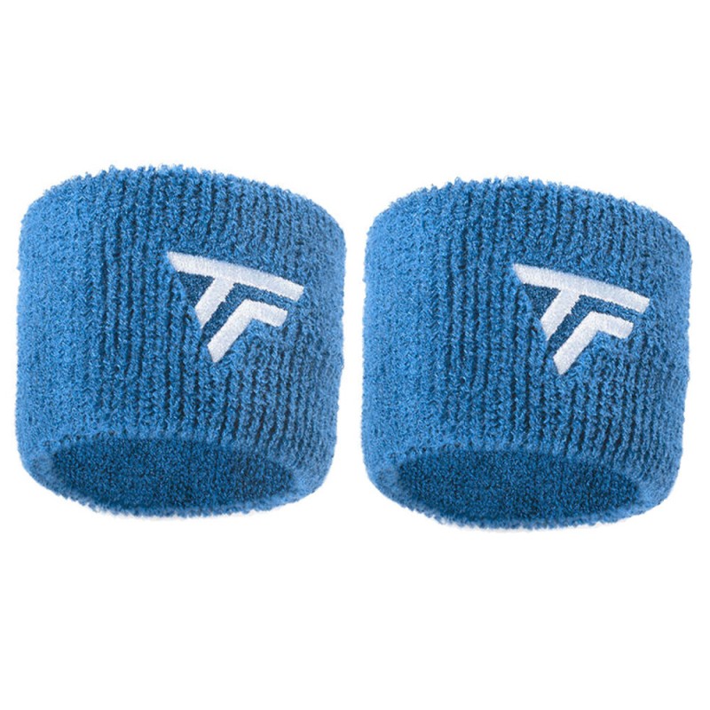 Muñequeras Tecnifibre x2 azul claro Muñequeras Tecnifibre x2 azul claro