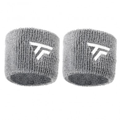 Muñequeras Tecnifibre x2 gris plata