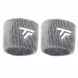 Muñequeras Tecnifibre x2 gris plata