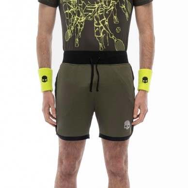 Short Hydrogen Tech militar verde negro
