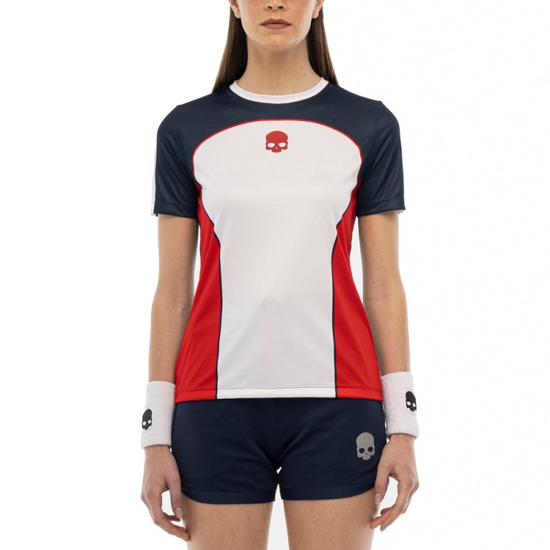 Camiseta Hydrogen Heritage Tech blanco rojo azul marino Camiseta Hydrogen Heritage Tech blanco rojo azul marino