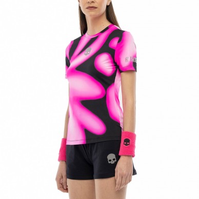 Camiseta Hydrogen Psychedelic Tech fuchsia