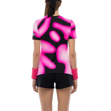 Camiseta Hydrogen Psychedelic Tech fuchsia