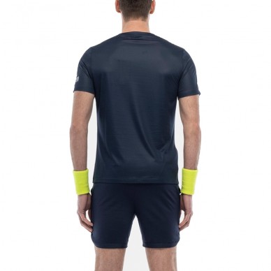 Camiseta Hydrogen Drip Tech azul marino fluor