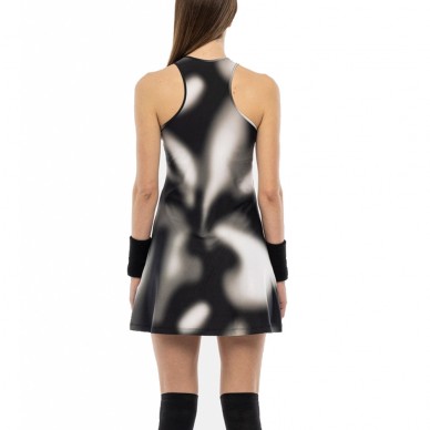 Vestido Hydrogen Pshychedelic Tech gris