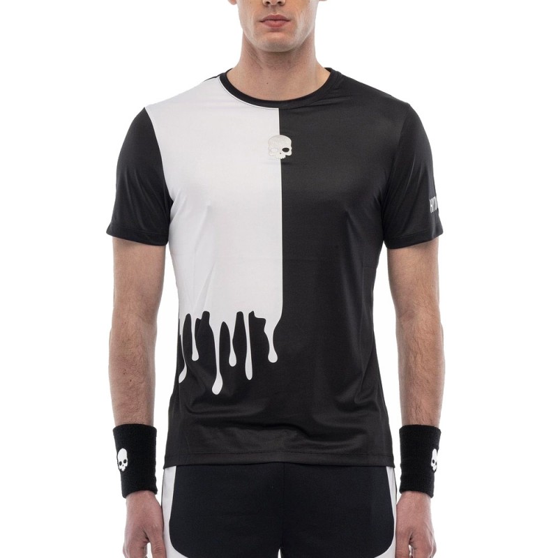 Camiseta Hydrogen Drip Tech negro blanco Camiseta Hydrogen Drip Tech negro blanco