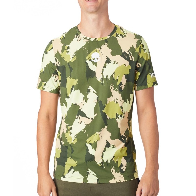 Camiseta Hydrogen Brushed Camo Tech verde Camiseta Hydrogen Brushed Camo Tech verde