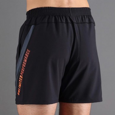 Short Endless Storm negro naranja