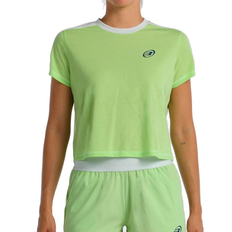 Camiseta Bullpadel Bilma verde manzana Camiseta Bullpadel Bilma verde manzana