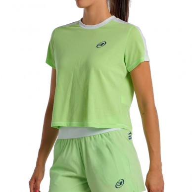Camiseta Bullpadel Bilma verde manzana
