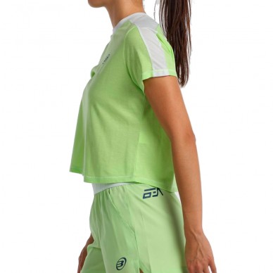 Camiseta Bullpadel Bilma verde manzana
