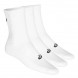 Calcetines Asics 3PPK Crew blancos