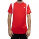 Camiseta Hydrogen Inlay Tech rojo blanco