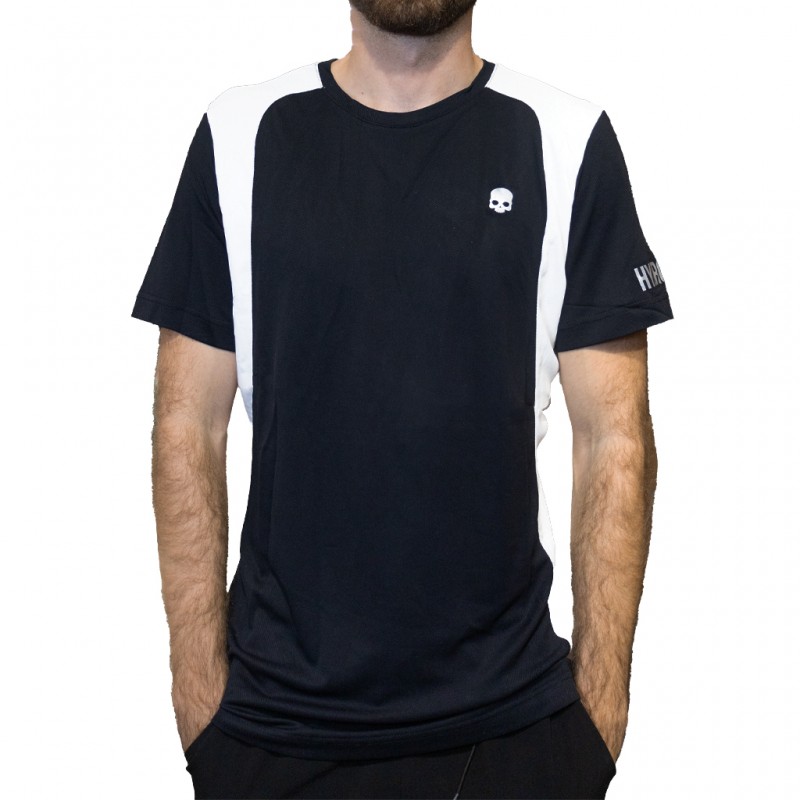 Camiseta Hydrogen Inlay Tech negro blanco Camiseta Hydrogen Inlay Tech negro blanco