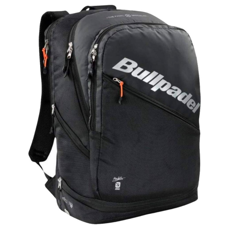 Mochila Bullpadel BPM-25001 Hack negra 2025 Mochila Bullpadel BPM-25001 Hack negra 2025