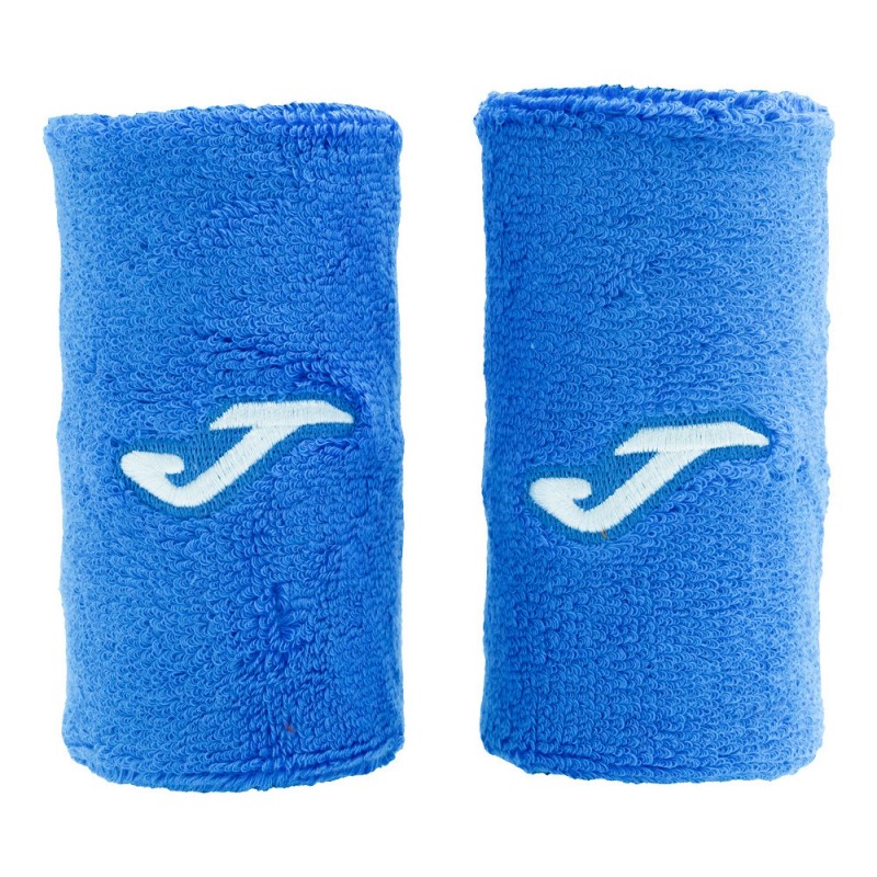 Muñequeras Joma largas azul blanco
