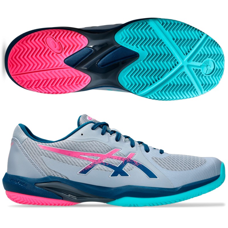 Zapatillas Asics Solution Swift FF 2 Padel grey mako blue 2025