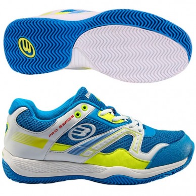 Zapatilla bullpadel Bonso Blanca 2015