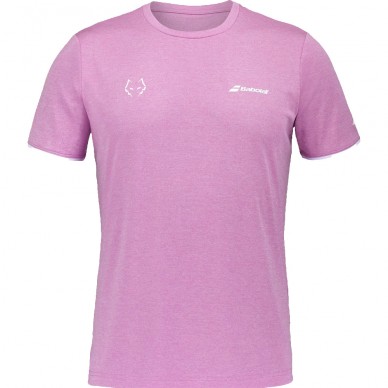 Camiseta Babolat Crew Neck Tee Lebrón Rosa