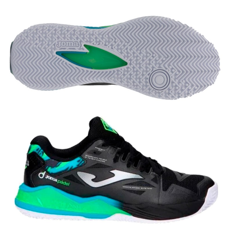 Zapatillas Joma Spin Men 2501 black 2025 Zapatillas Joma Spin Men 2501 black 2025