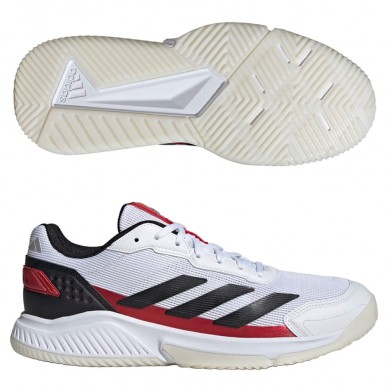 Zapatillas Adidas Courtquick Padel M FTWR White Core Black 2025