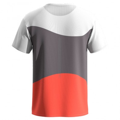 Camiseta Joma Torneo blanco coral