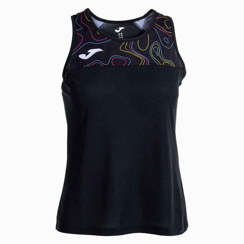Camiseta Joma Tirantes Torneo Capsule negra Camiseta Joma Tirantes Torneo Capsule negra