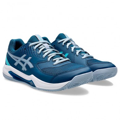 Zapatillas Asics Gel Dedicate 8 Padel Mako Blue Grey Blue 2025