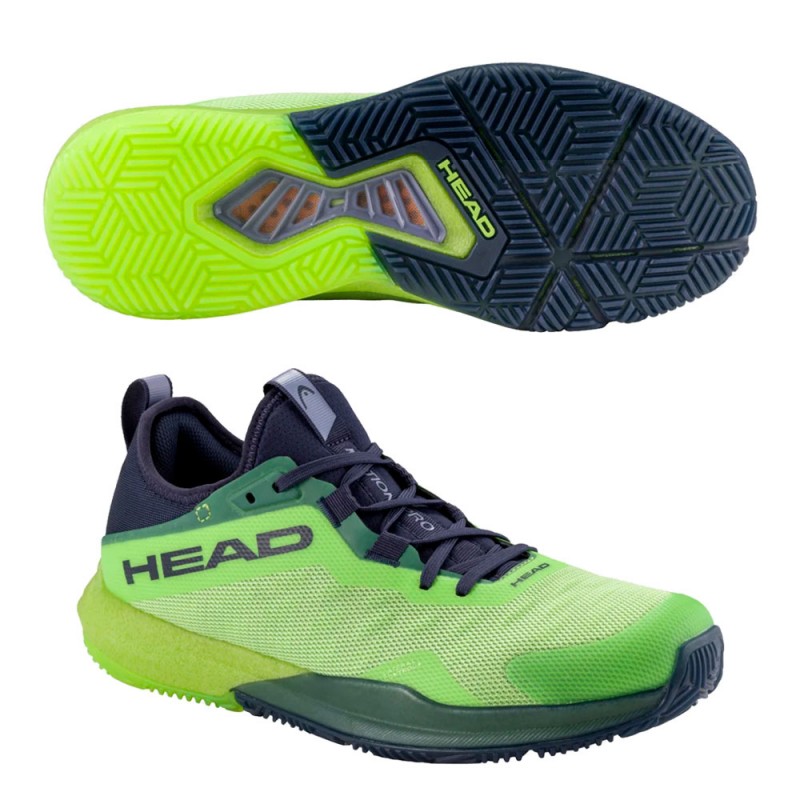 Zapatillas Head Motion Pro Men Lime Navy 2025