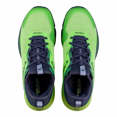 Zapatillas Head Motion Pro Men Lime Navy 2025