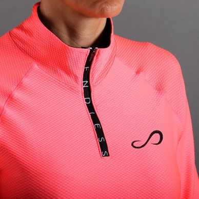 Sudadera Endless Kirsch Iconic Bright Coral